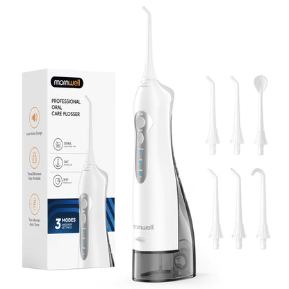 Water Flosser Teeth Picks 4 Jets 3 Modes Portable Cordless D52 Water Floss for Teeth Cleaner IPX7 Waterproof Oral Picks