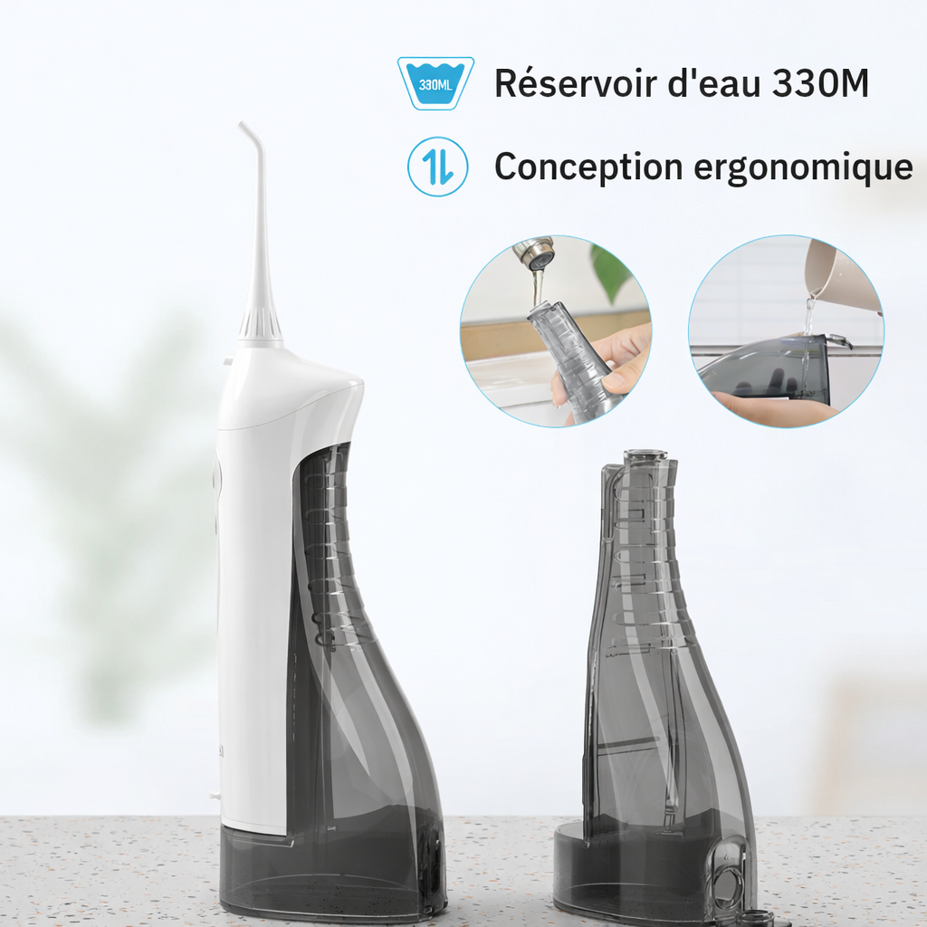 Hydropulseur Portable Waterproof 4 Jets 3 Modes